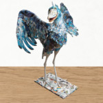 動かない夢〜Shoebill〜 <Br />
ahiru あひる<Br />
あまり動きがないのに、それ故か、愛されるハシビロコウ。動かない訳ではないけれど、じっと待ちつづける真剣なその視線の向こうに夢があるように思いました。