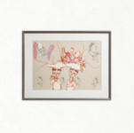 Cuisine de PINK <br/>
大場 康弘 Yasuhiro Ohba<br/>
ピンクが飛び交う今回のカラーパーティ、
ピンクは、Cute、Cool、Coquettish、それともCrazy、
そんなパーティー料理を調理するシェフがいる、おかしな調理場(Cuisine)をイメージしました。