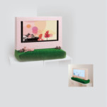 Power of Pink ~the dream of global peace~ <br/>
神田 知恵 + 住友 勇介 Chie Knda + Yuusuke Sumitomo<br/>
ピンクはやさしい色、温かい色、やわらかい色のイメージ。
ピンクから発せられるサインは、人の心も温かくするような気がする。世の中のいろんなものがピンクになれば
世界も平和になるかもしれない。そんな小さな希望から生まれたピンクの世界をつくります。