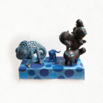 小 な 青<Br />
岡本知倫 Chirin Okamoto<Br />
青い星に生まれて 面白いこといっぱいあるよね