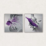 Purple & White <br />
木村 幸彦 Yukihiko Kimura<br />
紫のガラスの質感と無機質な白の組み合せで心地よさを表現。
てな感じです。思いっきり浅いっす。。。