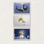 イルカ<br/>
木村 幸彦 Yukihiko Kimura<br/>
CGを使って表現したいと思った初めての対象がイルカでしたので、今回は初心に戻ってイルカでイエローを表現します。