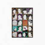 pink on <br/>
竜巻 竜次 Ryuuji Tatsumaki<br/>
顔の一部がピンク。
キャラが違うとピンクの場所も…