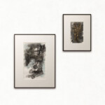 水の中の遺跡(樹)〜1・2〜<br />
佐久間 佳子 Yoshiko Sakuma<br />
「気」「影(陰)」「水」など。
今回は緑っぽいものを選びました。