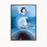 空と海と陸<Br />
重實武史 Takeshi Shigezane<Br />
どこまでもつづくづ青い空 海はオホーツクブルーそして満ち潮は大地を蒼く染める 自然に満ちた色の世界