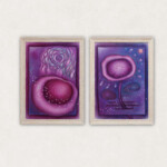 パープルな想い<br />
中野 初美 Hatsumi Nakanoi<br />
魅惑的な色、パープル、
マイ・フェーバレット・カラーです。
好きなパープルと自由な空想の中で遊んでみました。