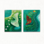 グリーンの煌めき<br />
中野 初美 Hatsumi Nakano<br />
種を運びましょう
グリーンがいっぱいになるように
魅力あふれるグリーン
好きです