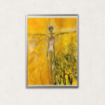 祈り<br/>
寺田 愛 Ai  Terada<br/>
めぐる命を表現しました。