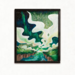 緑雲河<br />
ひらた ちと Chito Hirata<br />
夜でも雲があると知ったのは
結構大きくなってからなんです。