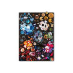 Sweet dreams<br/>
勝森 春菜 Haruna Katsumori<br/>
色とりどりの夢の欠片は混ざり合い、溶け合い、一つの黒となって、瞼の裏で眠っている。
おやすみなさい、良い夢を。